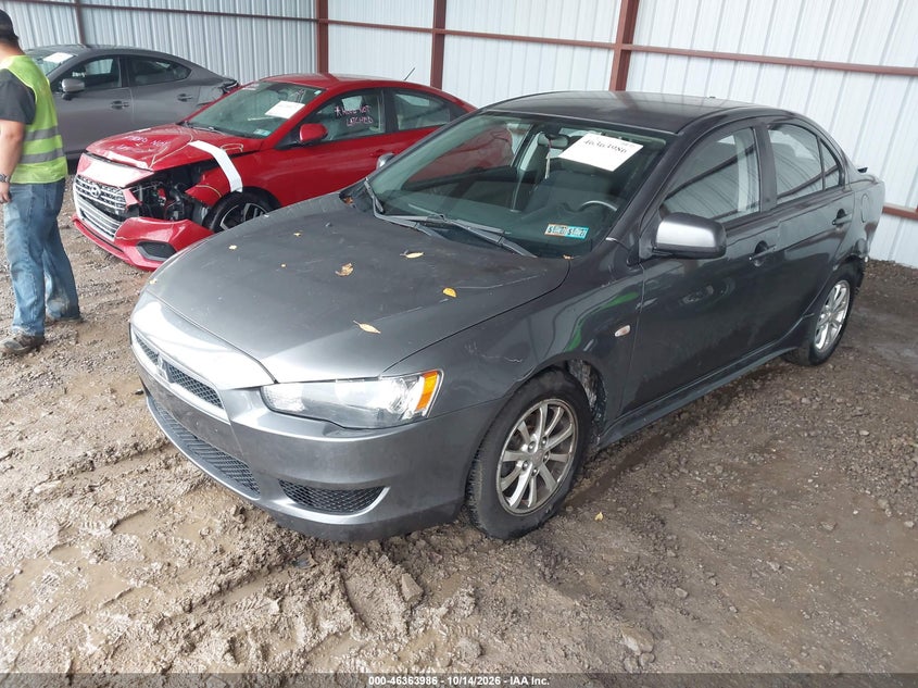 Vin: ja32u2fu6au001343, lot: 46864298, mitsubishi lancer es 20102