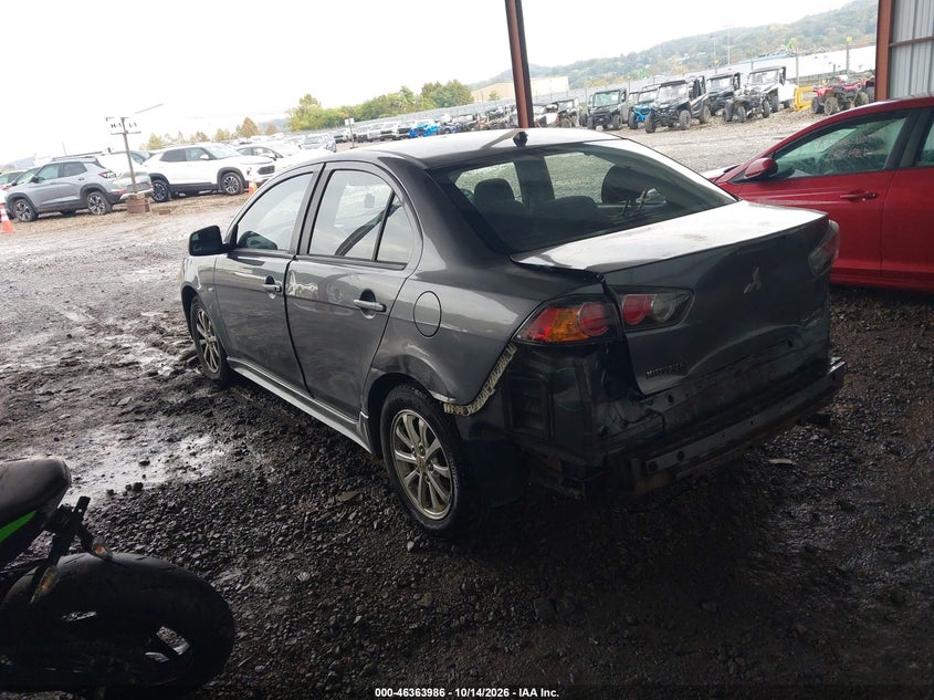 Vin: ja32u2fu6au001343, lot: 46864298, mitsubishi lancer es 20103