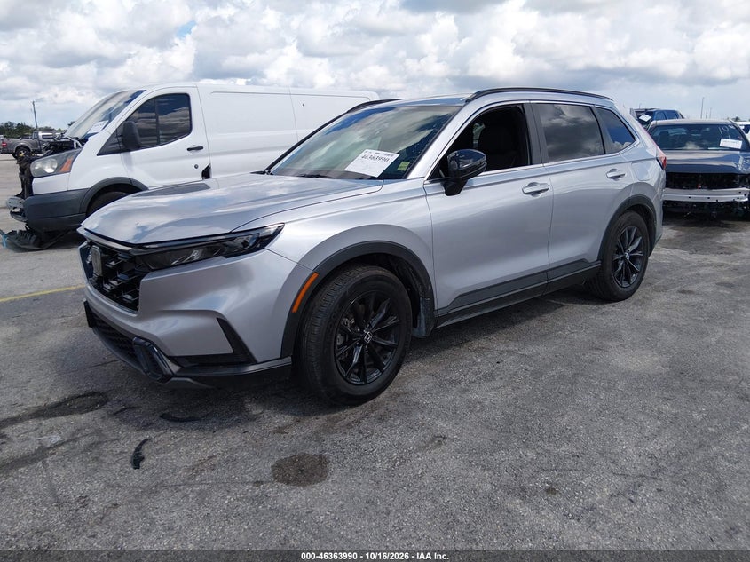 Vin: 7fars5h5xse030470, lot: 46864302, honda cr-v hybrid sport 20252