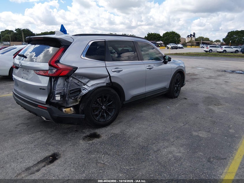 Vin: 7fars5h5xse030470, lot: 46864302, honda cr-v hybrid sport 20254