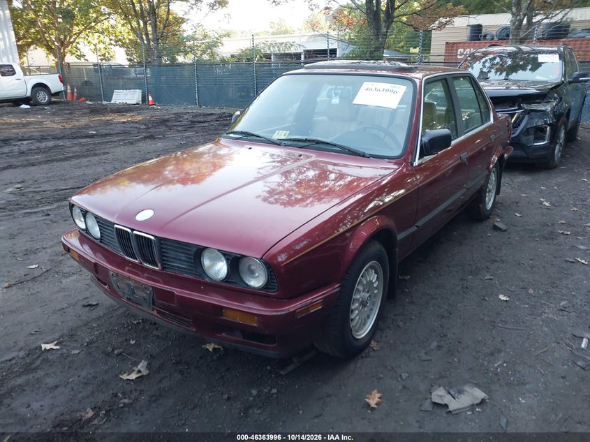 1989 BMW 325 I Automatic, Обычный износ, IAAI, VIN WBAAD230XK8847934 — фото 2