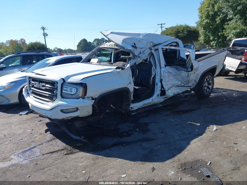 Vin: 3gtu2nec8gg261880, lot: 46864335, gmc sierra 1500 slt 20162