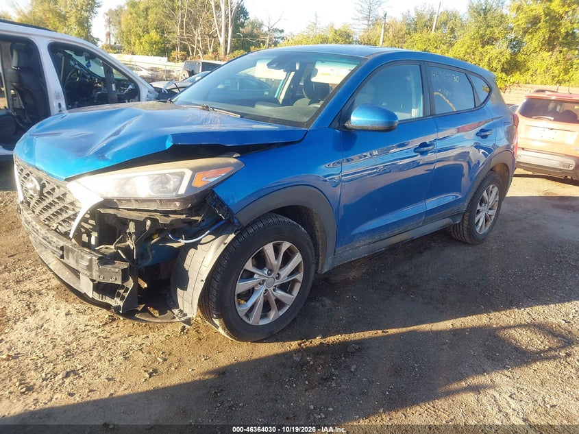 Vin: km8j2ca46ku917615, lot: 46864342, hyundai tucson se 20192