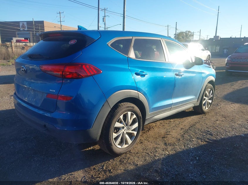 Vin: km8j2ca46ku917615, lot: 46864342, hyundai tucson se 20194