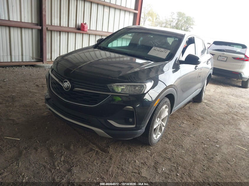 Vin: kl4mmbs22mb137199, lot: 46864384, buick encore gx fwd preferred 20212
