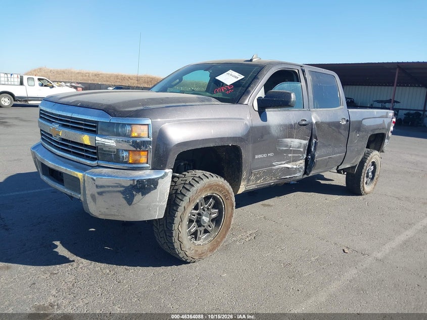 Vin: 1gc1kveg9ff582462, lot: 46864400, chevrolet silverado 2500hd lt 20152