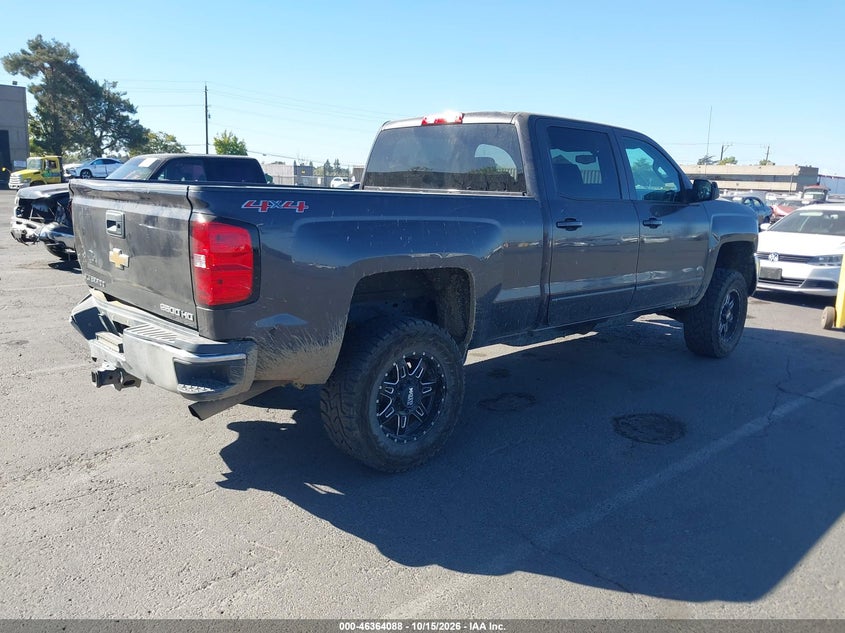 Vin: 1gc1kveg9ff582462, lot: 46864400, chevrolet silverado 2500hd lt 20154