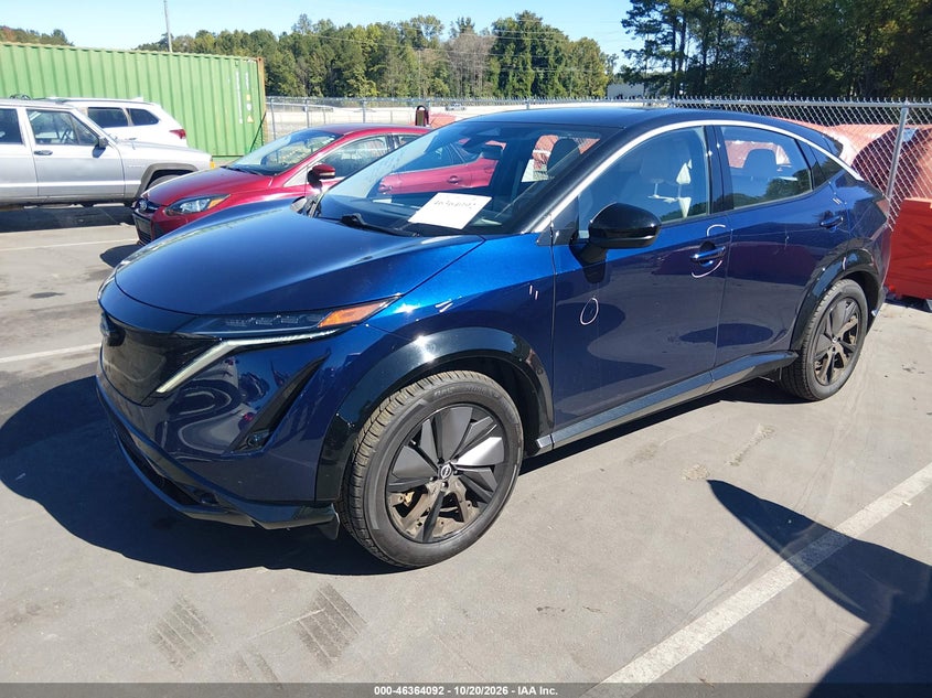 Vin: jn1af0ba1pm401474, lot: 46864404, nissan ariya engage 20232