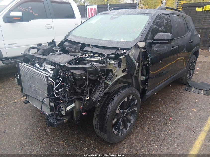 2025 Chevrolet Equinox Awd Rs, Front End, IAAI, VIN 3GNAXTEG4SL218205 — photo 2