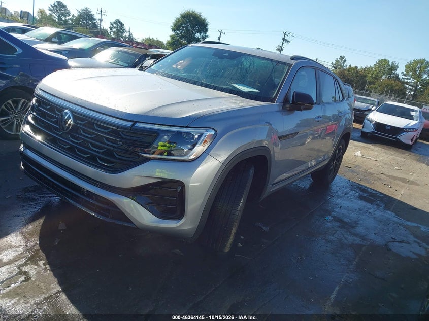 Vin: 1v2ac2ca4tc229035, lot: 46864457, volkswagen atlas cross sport sel r-line black 20262