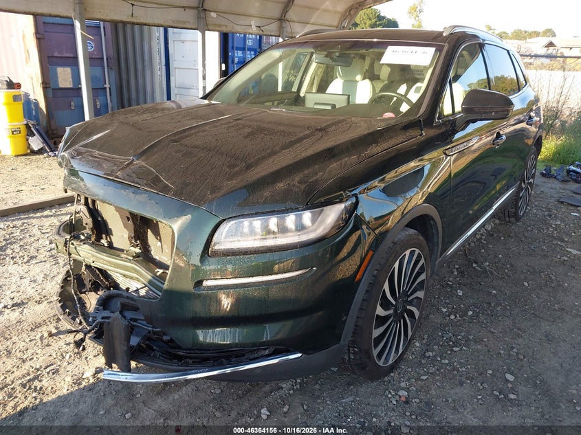 2021 Lincoln Nautilus Black Label, Front End, IAAI, VIN 2LMPJ9JP0MBL05823 — photo 2
