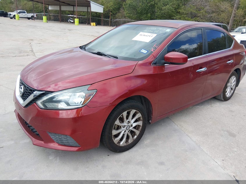 Vin: 3n1ab7ap4gy227228, lot: 46864525, nissan sentra sv 20162