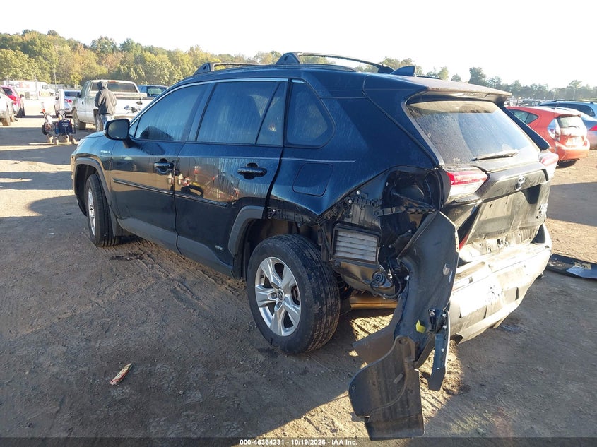 Vin: 4t3rwrfv3mu016370, lot: 46864543, toyota rav4 hybrid xle 20213
