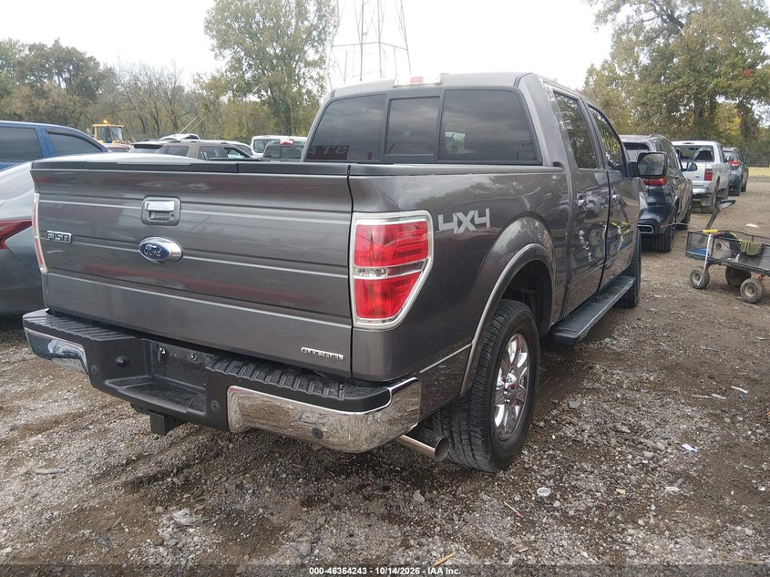Vin: 1ftfw1ef9dkf41103, lot: 46864555, ford f-150 lariat 20134