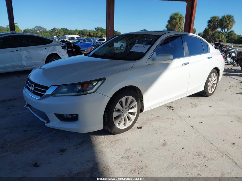 2015 Honda Accord Ex-L, Normal Wear & Tear, IAAI, VIN 1HGCR2F87FA130910 — photo 2