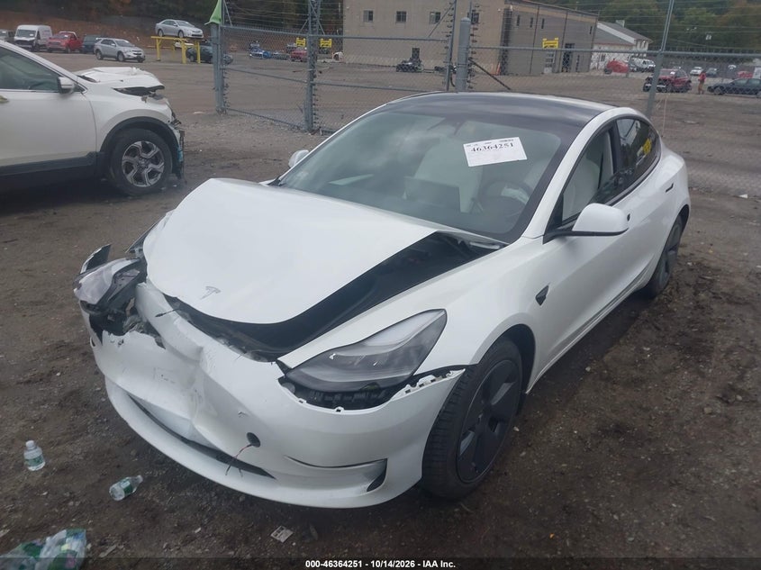Vin: 5yj3e1ea0pf583414, lot: 46864563, tesla model 3 rear-wheel drive 20232