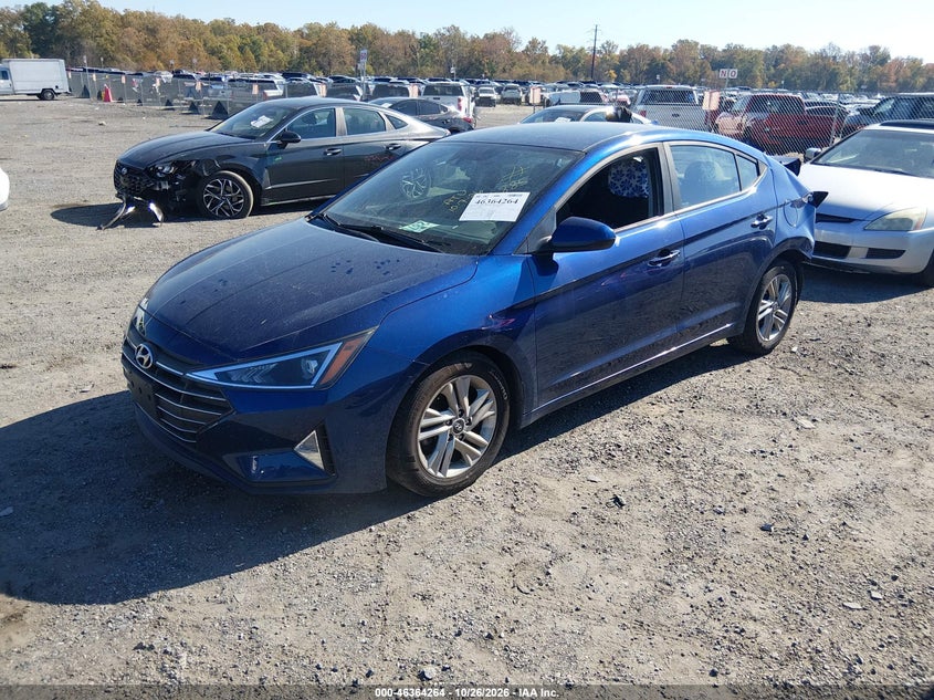 Vin: 5npd84lf5lh547600, lot: 46864576, hyundai elantra sel 20202