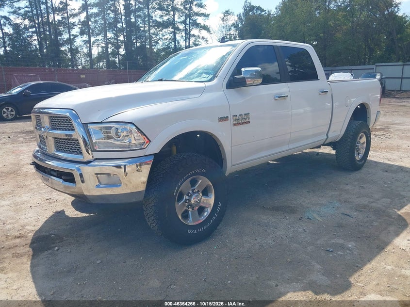 Vin: 3c6tr5fj1eg283941, lot: 46864578, ram 2500 laramie power wagon 20142