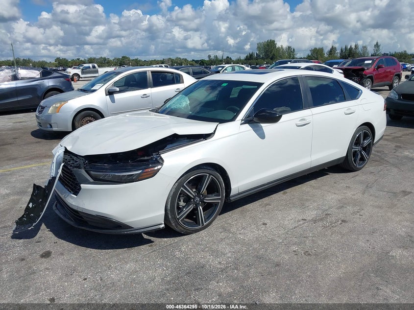 Vin: 1hgcy2f52ra004662, lot: 46864607, honda accord hybrid sport 20242