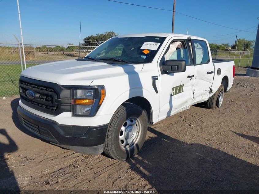 Vin: 1ftew1c53pfc36635, lot: 46864632, ford f-150 xl 20232