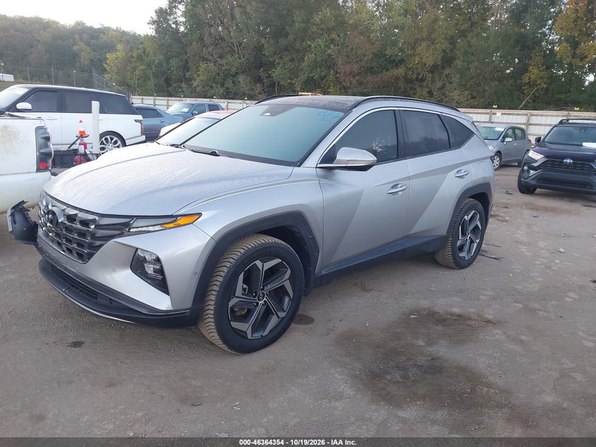 Vin: km8jfda23pu131691, lot: 46864666, hyundai tucson plug-in hybrid limited 20232