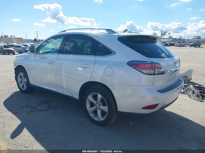 Vin: 2t2zk1ba5fc201450, lot: 46864708, lexus rx 350 20153