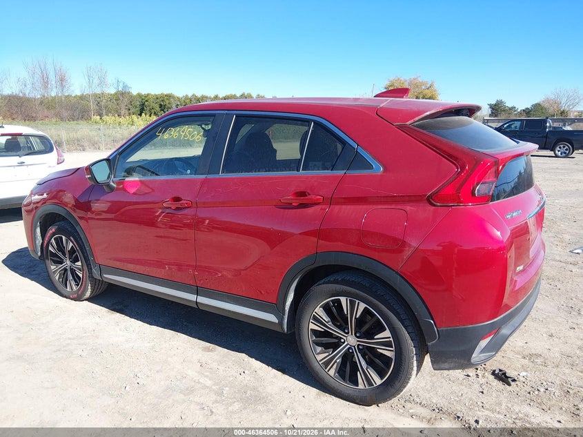 Vin: ja4at5aa3jz054898, lot: 46864818, mitsubishi eclipse cross se 20183