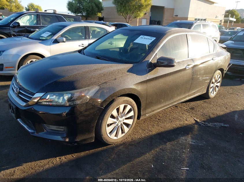Vin: 1hgcr2f85da144950, lot: 46864822, honda accord ex-l 20132
