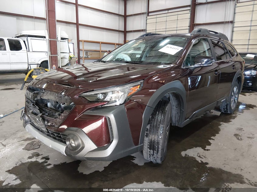 Vin: 4s4btgnd5s3182358, lot: 46864831, subaru outback limited xt 20252