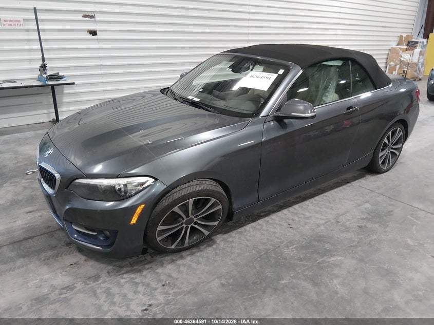 Vin: wba1l9c52gv767205, lot: 46864903, bmw 228i xdrive 20162