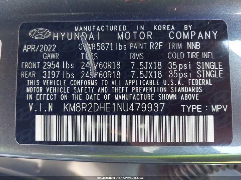 2022 HYUNDAI PALISADE SEL · Фото 9