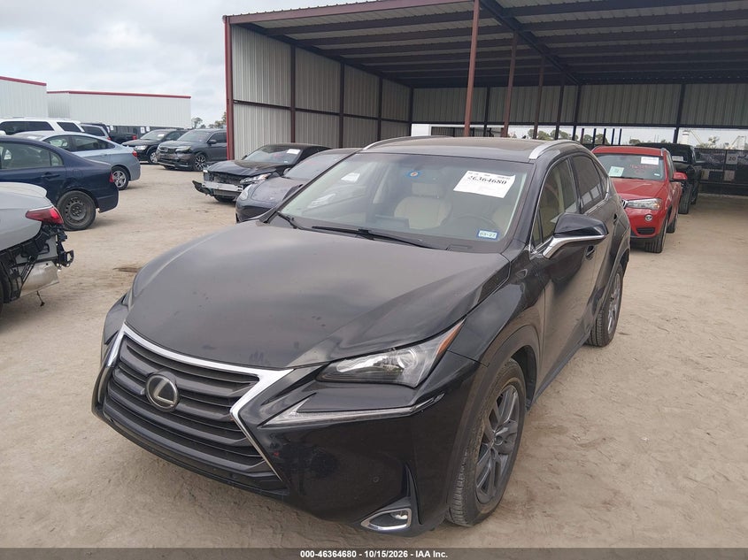 Vin: jtjyarbz8g2032190, lot: 46864992, lexus nx 200t 20162