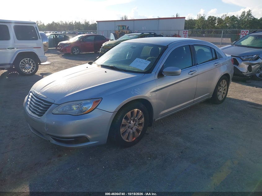 Vin: 1c3bc4fb9bn562778, lot: 46865052, chrysler 200 lx 20112