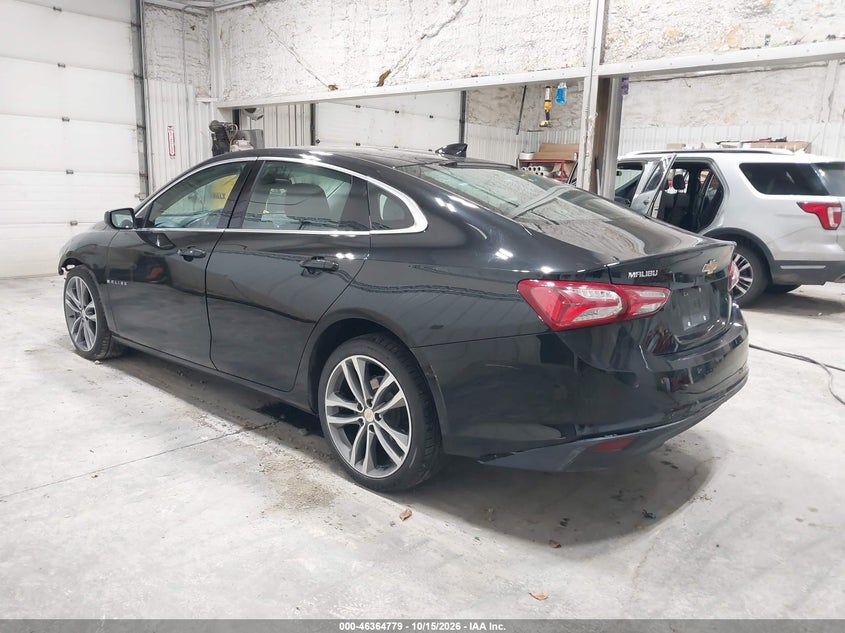 Vin: 1g1ze5st3rf178369, lot: 46865091, chevrolet malibu fwd 2lt 20243