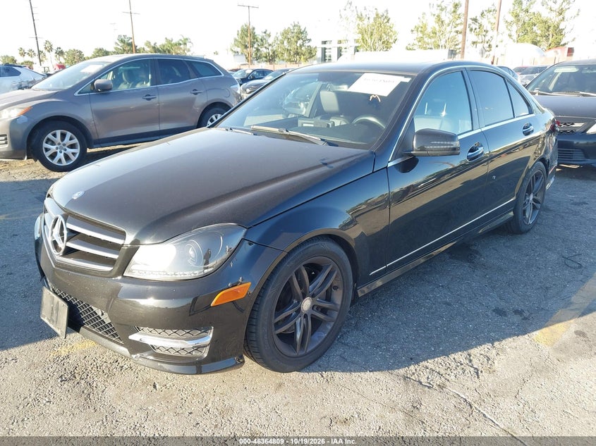 Vin: wddgf8ab1ea953495, lot: 46865121, mercedes-benz c 300 sport 4matic 20142