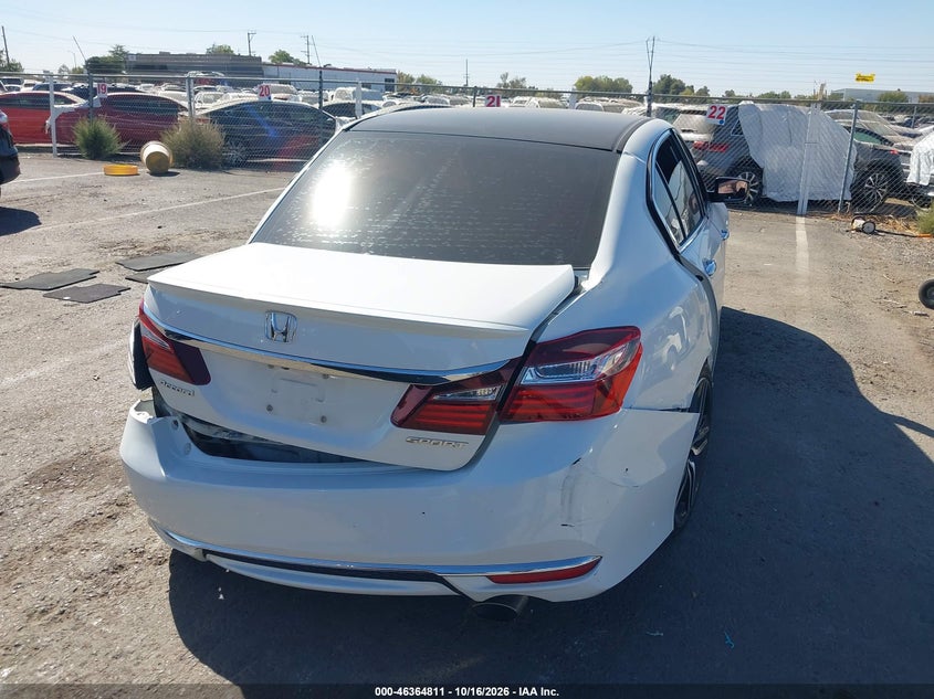 Vin: 1hgcr2f69ha069271, lot: 46865123, honda accord sport 20174