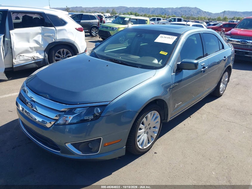 Vin: 3fadp0l37br298140, lot: 46865134, ford fusion hybrid 20112