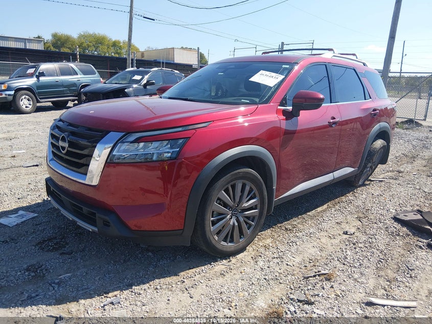 2023 Nissan Pathfinder Sl Fwd, Right Side, IAAI, VIN 5N1DR3CB4PC275557 — photo 2