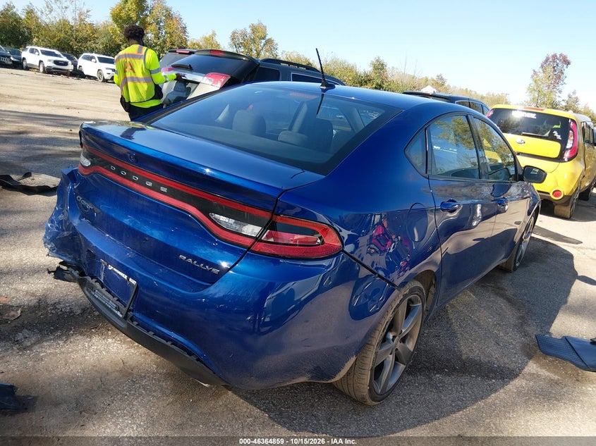 Vin: 1c3cdfba4dd308026, lot: 46865171, dodge dart sxt 20134