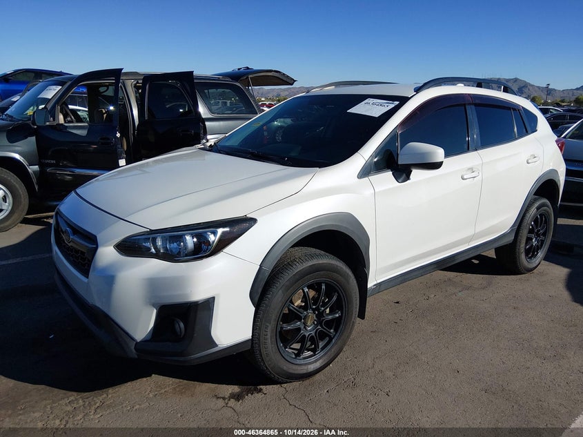 Vin: jf2gtabc5j9217755, lot: 46865177, subaru crosstrek 2.0i premium 20182