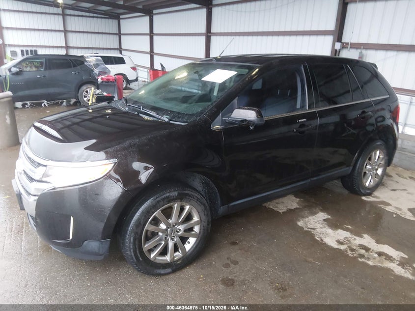 Vin: 2fmdk4kc4dbc18212, lot: 46865188, ford edge limited 20132