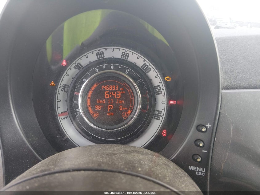 2012 FIAT 500 LOUNGE · Фото 7