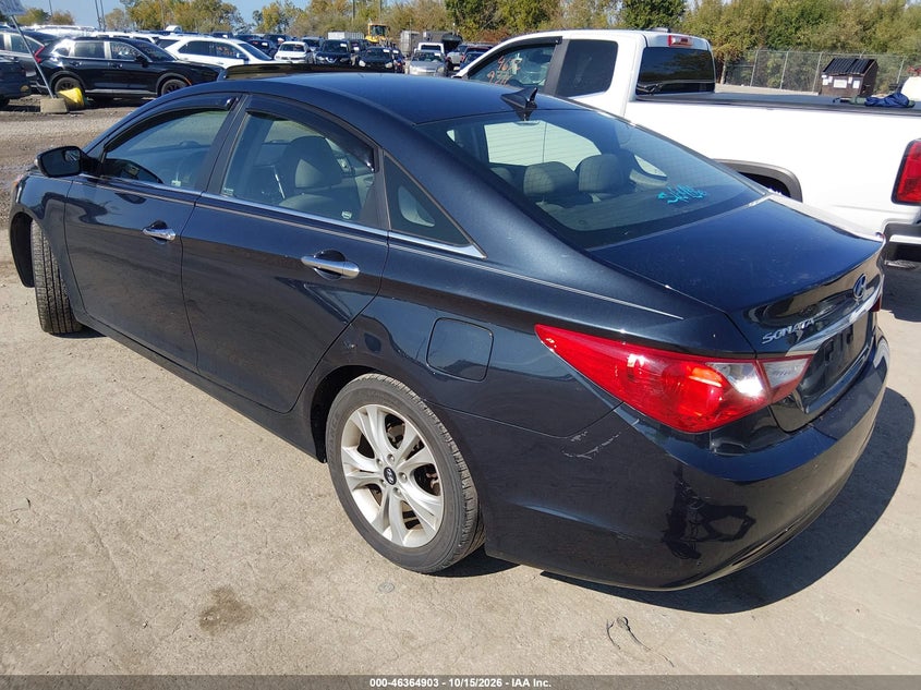 Vin: 5npec4ac0bh142979, lot: 46865215, hyundai sonata limited 20113