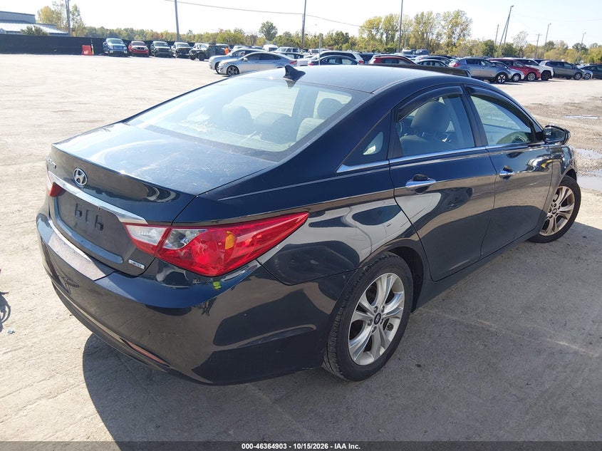 Vin: 5npec4ac0bh142979, lot: 46865215, hyundai sonata limited 20114