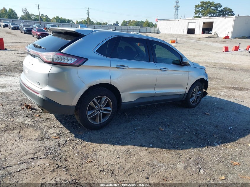 Vin: 2fmpk4j93jbb08878, lot: 46865339, ford edge sel 20184