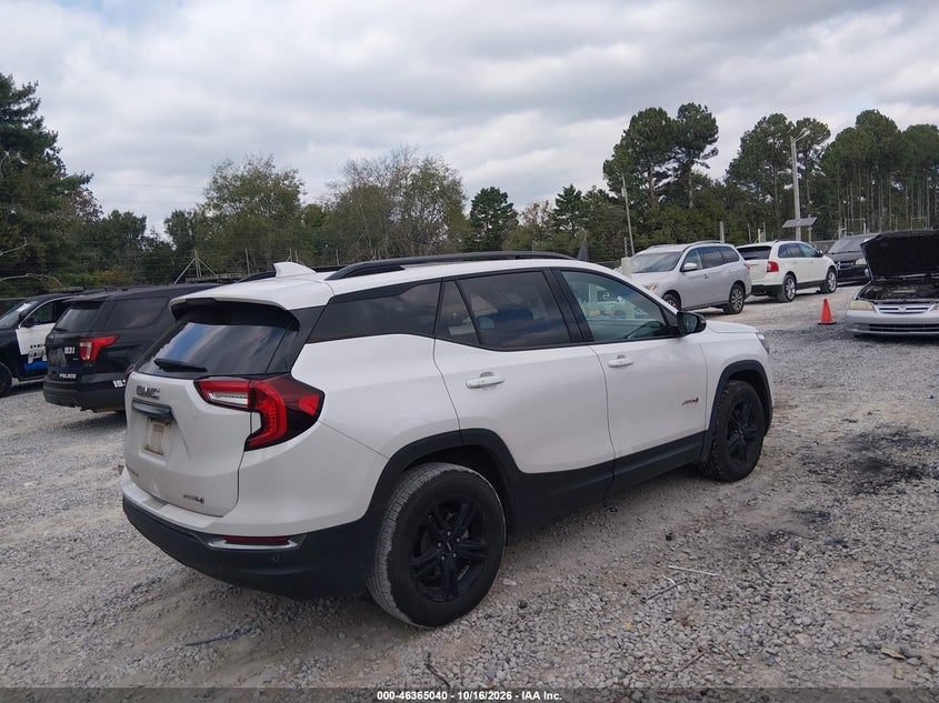 Vin: 3gkalyeg6pl203878, lot: 46865351, gmc terrain awd at4 20234