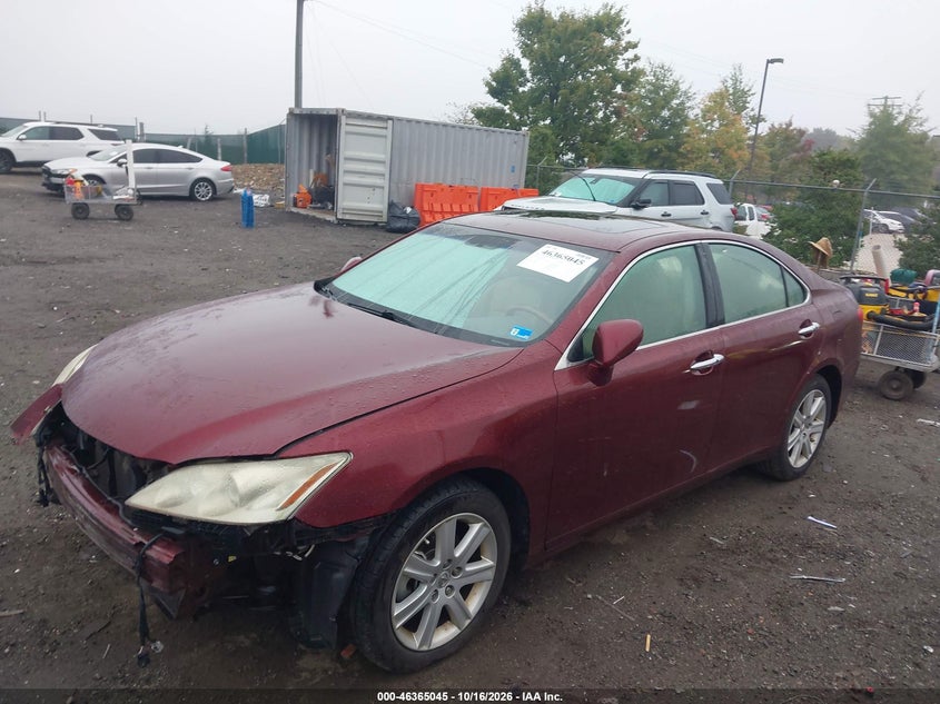 2008 Lexus Es 350, Front End, IAAI, VIN JTHBJ46G682263531 — photo 2