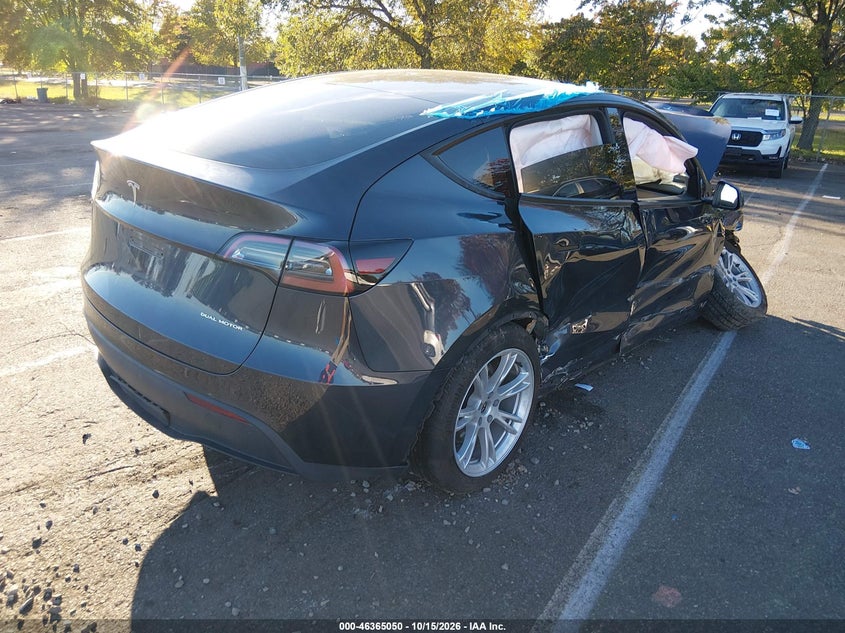 Vin: 7saygdee9ra286889, lot: 46865362, tesla model y long range dual motor all-wheel drive 20244