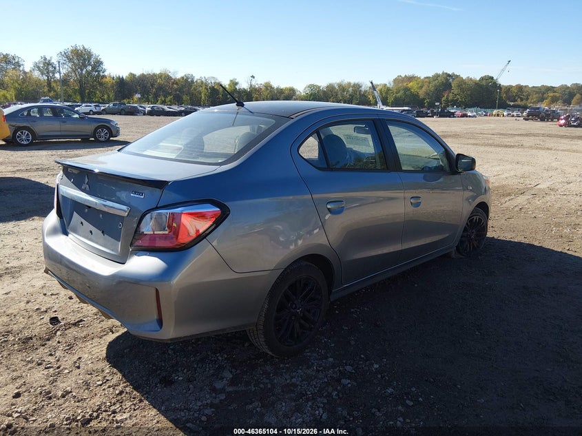Vin: ml32fufj1phf00846, lot: 46865415, mitsubishi mirage g4 black edition/es/le 20234