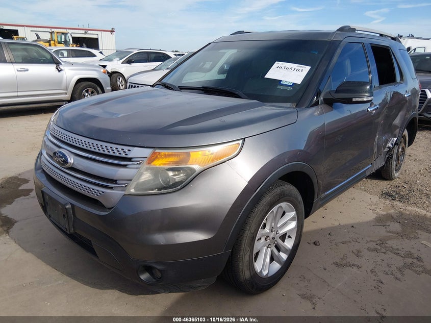 2013 Ford Explorer Xlt, Left Side, IAAI, VIN 1FM5K7D93DGB93142 — photo 2